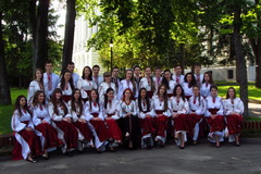 Біля головного корпусу НУ Львівська політехніка, м. Львів, 2014р.